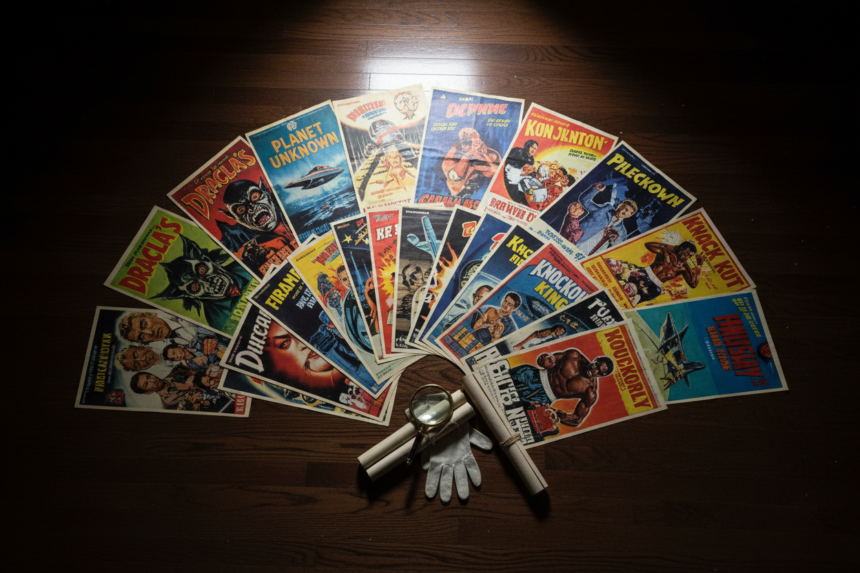 A Beginner's Guide to Collecting Original Movie Posters - Joe's Geek VLT