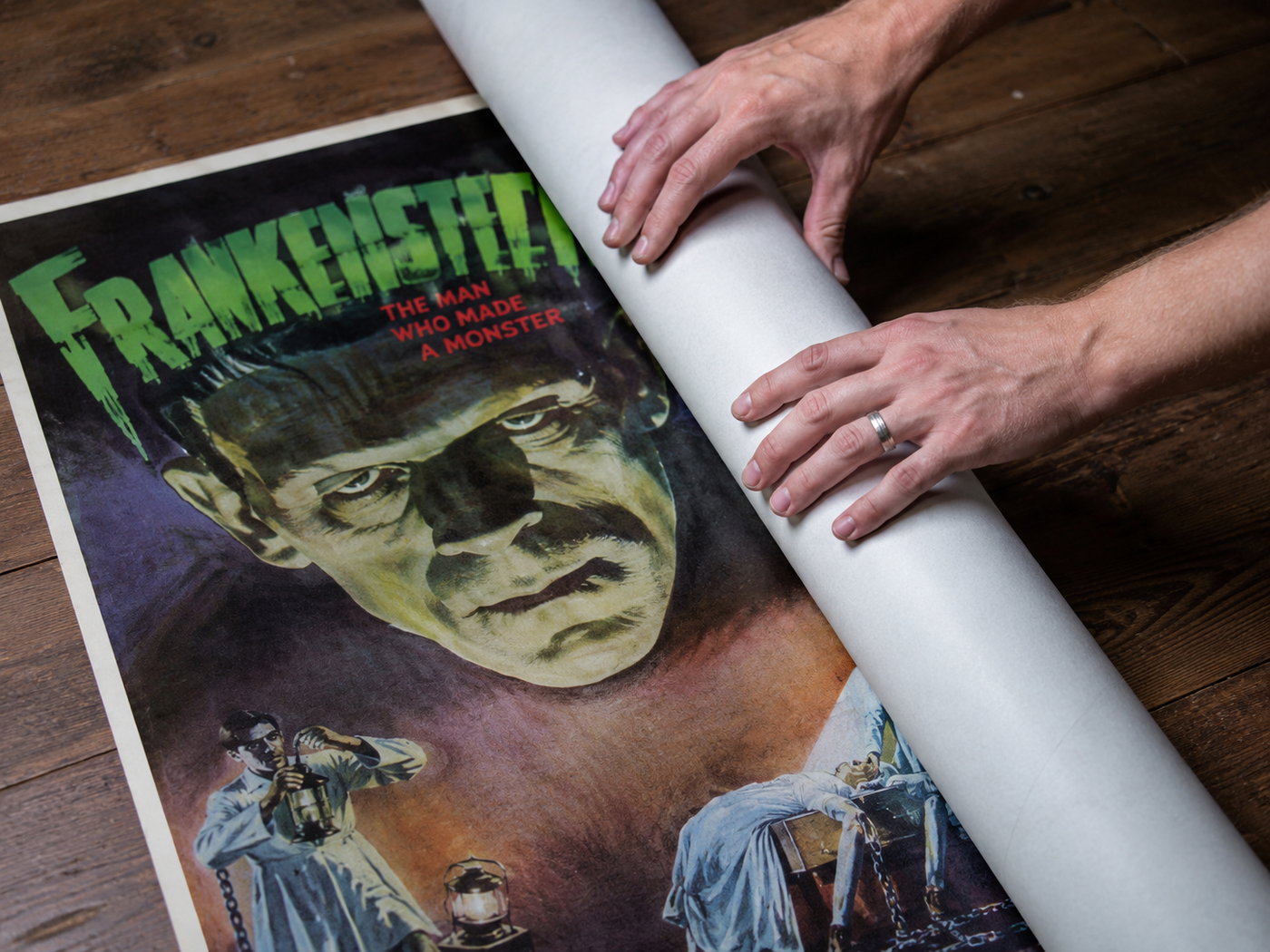 The Charm and Challenge of Rolled Original Movie Posters - Joe's Geek VLT