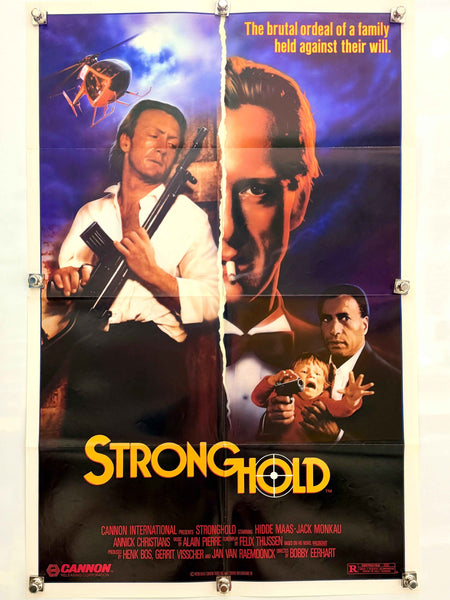 STRONGHOLD 1985 Original Movie Poster 27x41 SS Hidde Maas