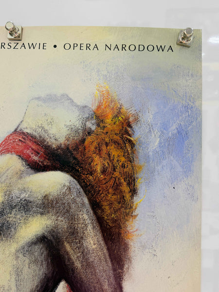 SWIETO WIOSNY 1993 Original Polish Theatre Poster 27x39 Rolled Stravinsky