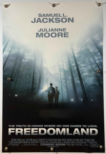 FREEDOMLAND 2006 Original Advance Movie Poster 27 x 40 DS Samuel L. Jackson