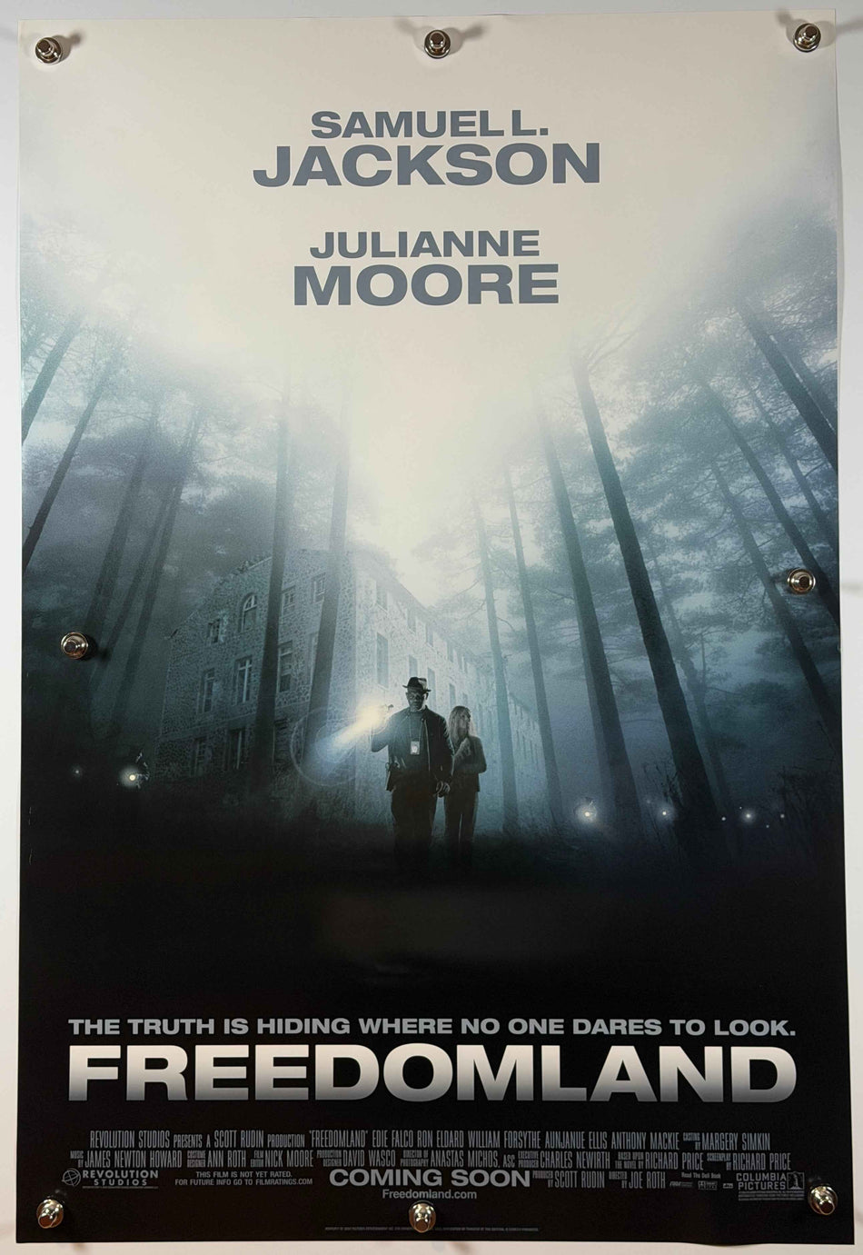 FREEDOMLAND 2006 Original Advance Movie Poster 27 x 40 DS Samuel L. Jackson