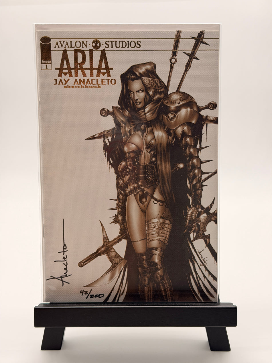 Aria Jay Anacleto Sketchbook #1 Signed Numbered 42/200 Avalon Studios Image