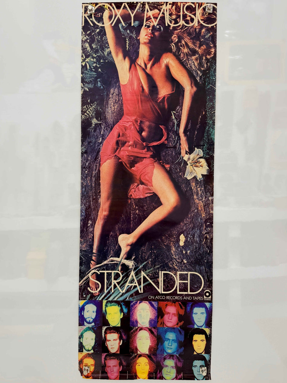 Roxy Music Stranded (1973) Vintage Music Poster 20x56