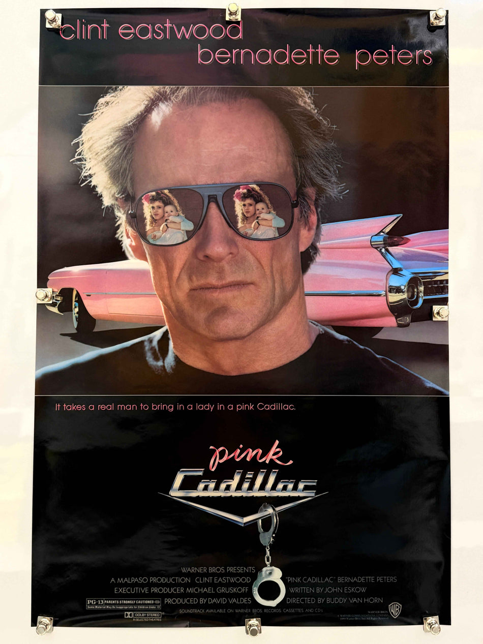 PINK CADILLAC 1989 Original Movie Poster 27x40 Rolled Clint Eastwood