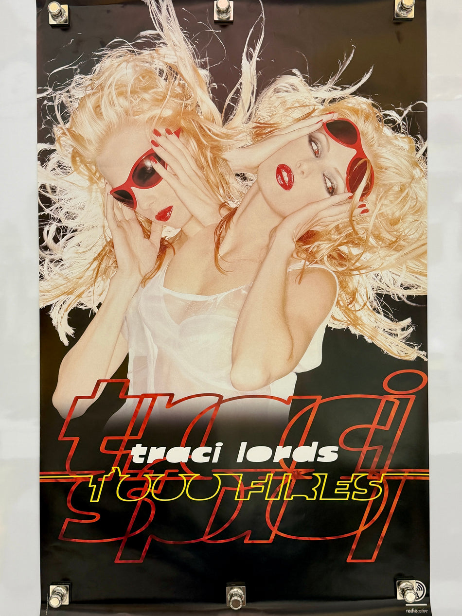 TRACI LORDS 1995 Vintage Personality Poster 20x32 Rolled