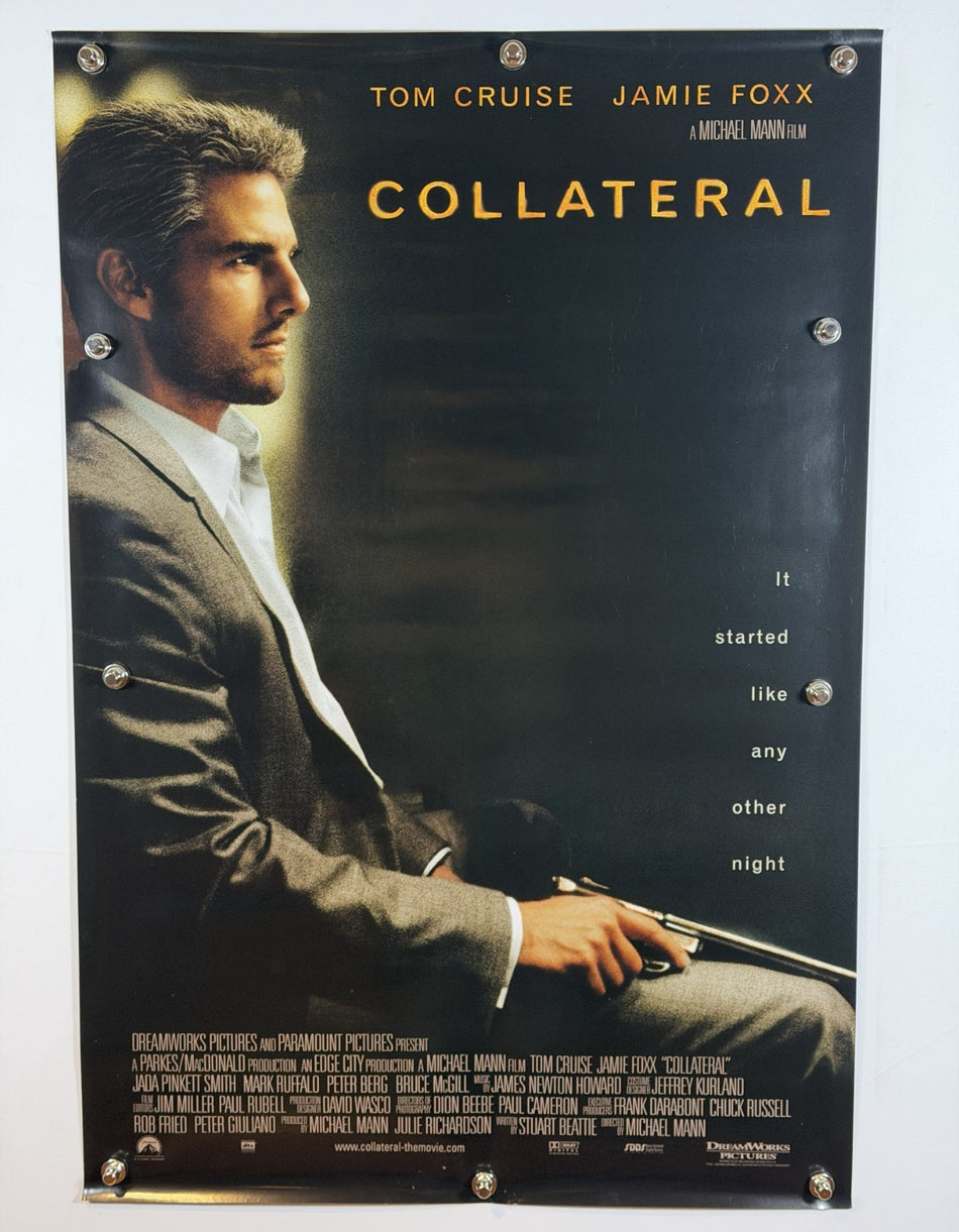 COLLATERAL 2004 Original Movie Poster 27x40 DS Rolled (C) Tom Cruise - Joe's Geek VLT