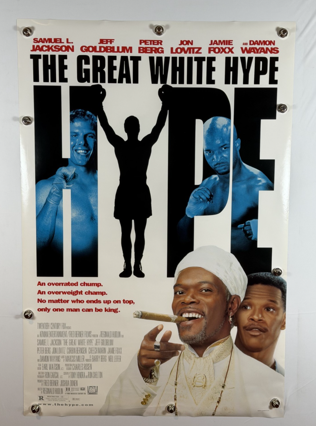 The Great White Hype (1996) - Original Movie Poster - 27 x 40 - Rolled DS
