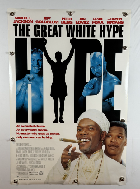 THE GREAT WHITE HYPE 1996 Original Movie Poster 27x40 DS Rolled Samuel L. Jackson Jeff Goldblum - Joe's Geek VLT