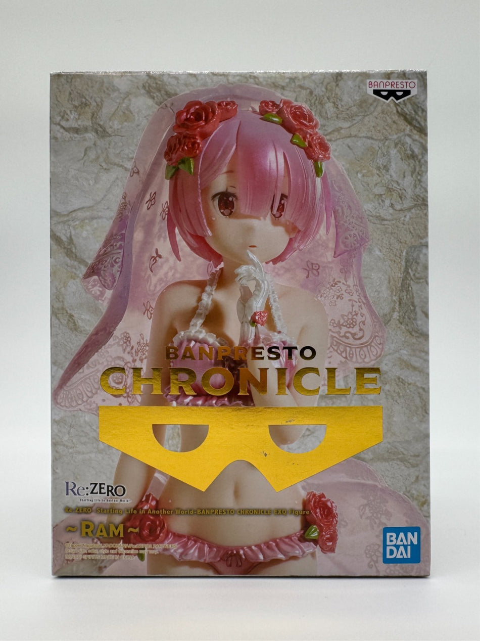 Re:Zero Life in Another World: Ram Banpresto Chronicle EXQ Figure