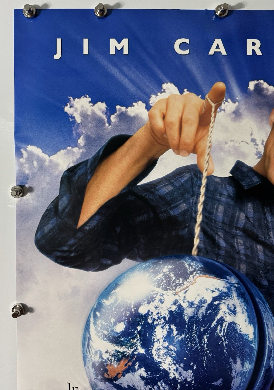 BRUCE ALMIGHTY 2003 Original Movie Poster 27x40 DS Rolled Jim Carrey - Joe's Geek VLT
