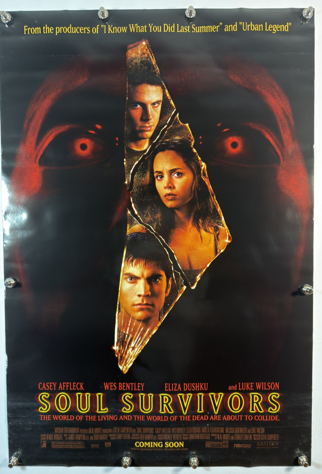 Soul Survivors (2001) - Original Movie Poster - 27 x 40 -Rolled DS