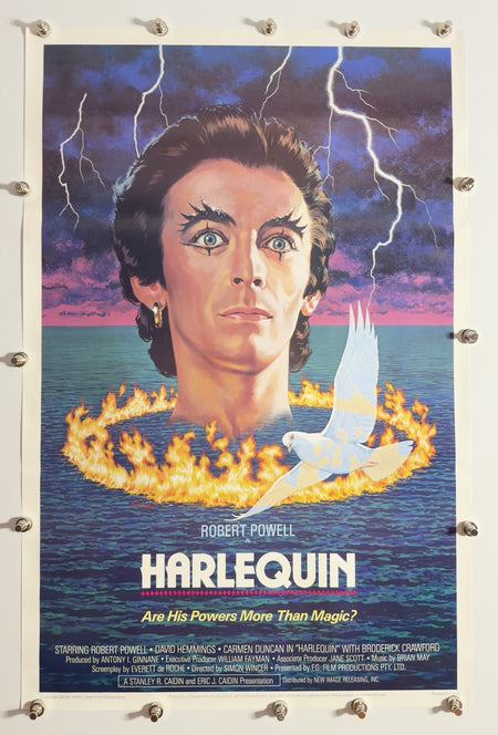 Harlequin - Original Movie Poster - 1980 - Rolled SS