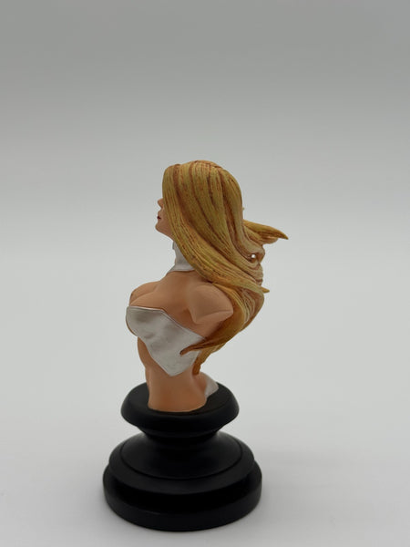 MARVEL ICONS DIAMOND EMMA FROST BUST DIAMOND SELECT LIMITED 2000 PIECES OPEN-BOX