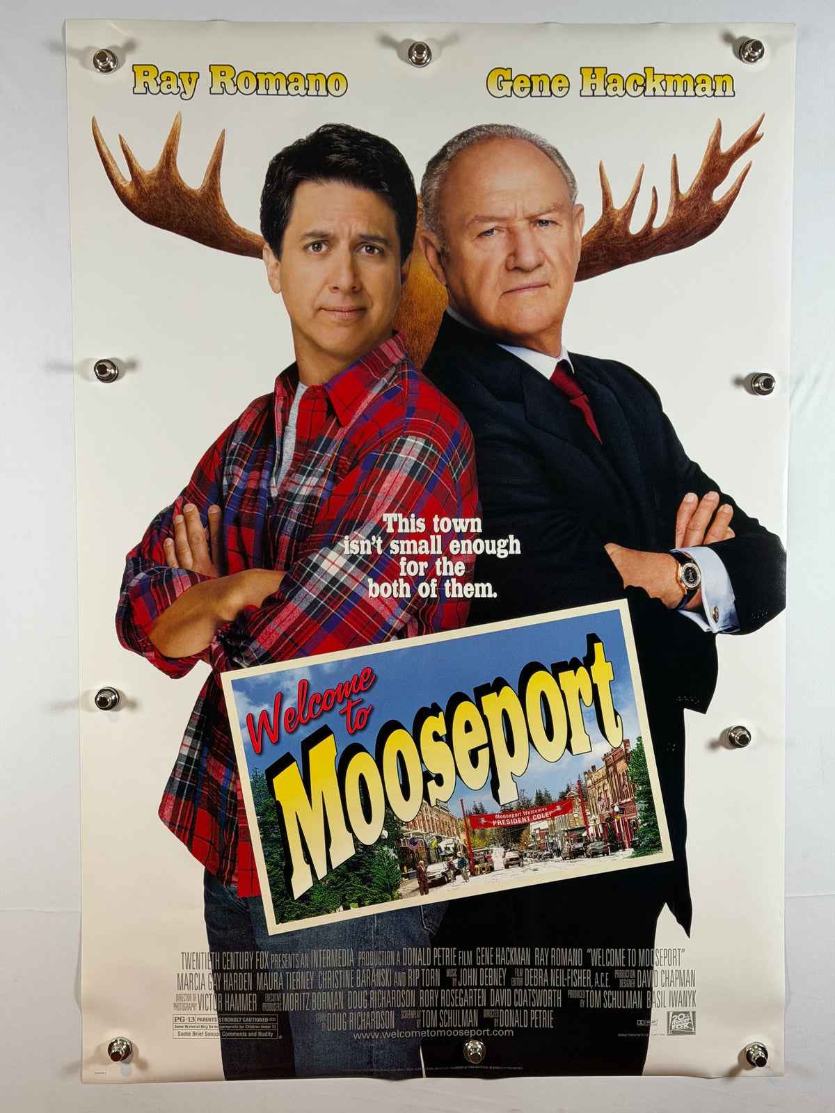 Welcome to Mooseport 2004 Original Movie Poster 27x40 DS Rolled Ray Romano Gene