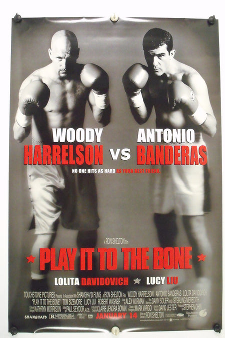 PLAY IT TO THE BONE 1999 Original Movie Poster 27x40 DS Rolled Woody Harrelson - Joe's Geek VLT