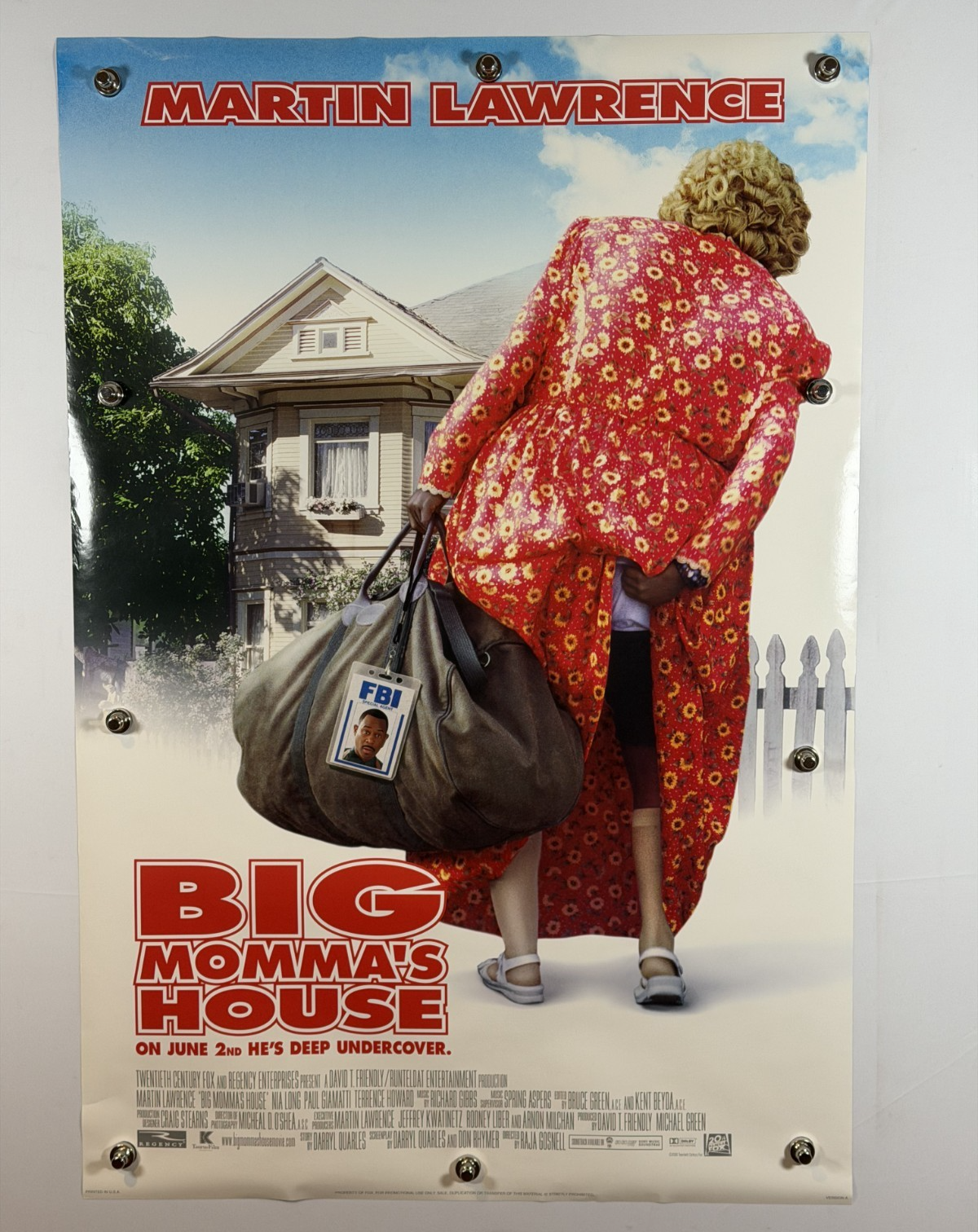 Big Momma's House (2000) - (A) - Original Movie Poster - 27 x 40 - Rolled DS