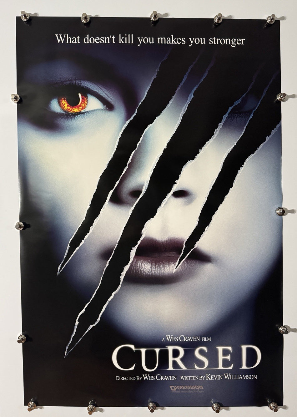 CURSED 2005 Original Movie Poster 27x40 DS Rolled Christina Ricci - Joe's Geek VLT