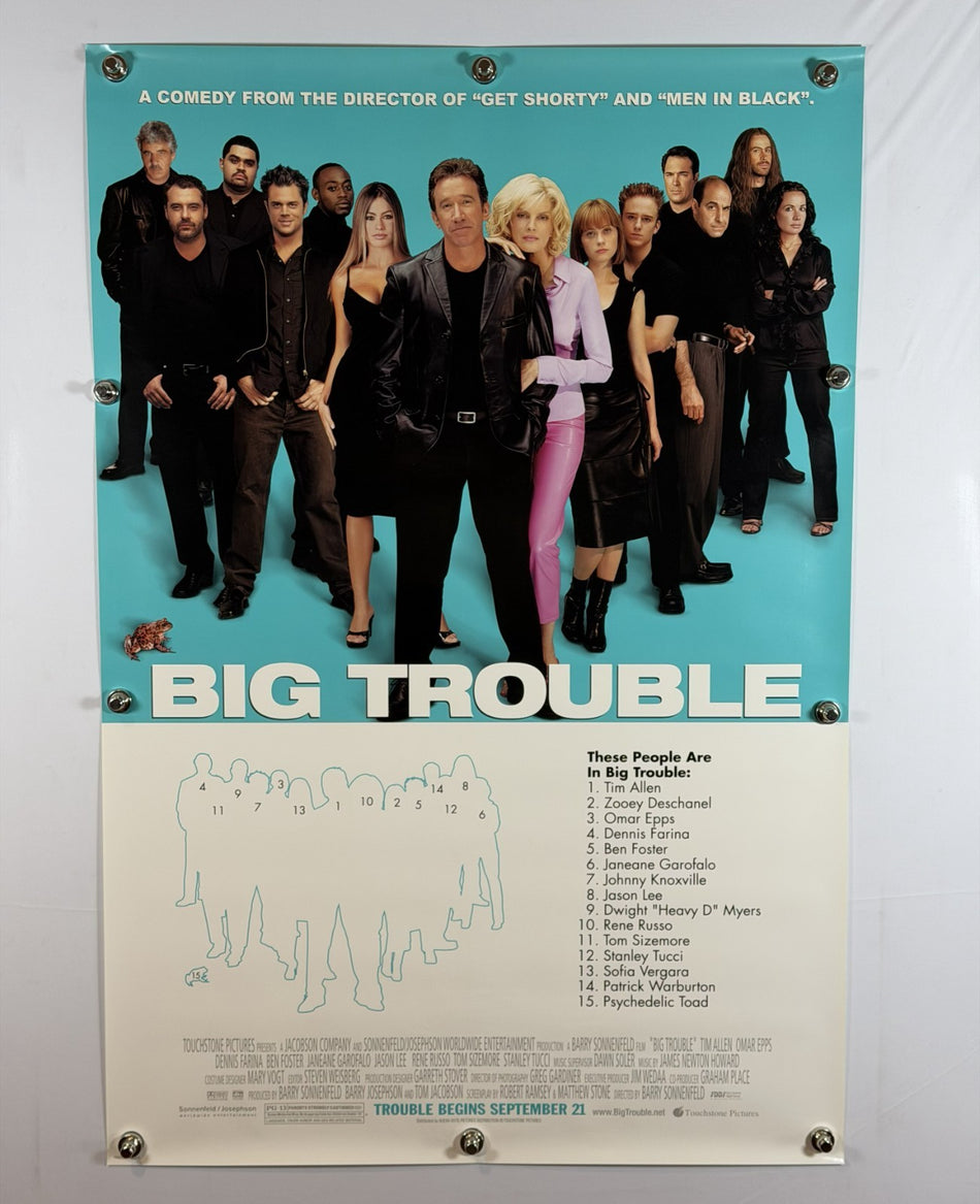 Big Trouble (2002) - (A) - Original Movie Poster - 27 x 40 - Rolled DS