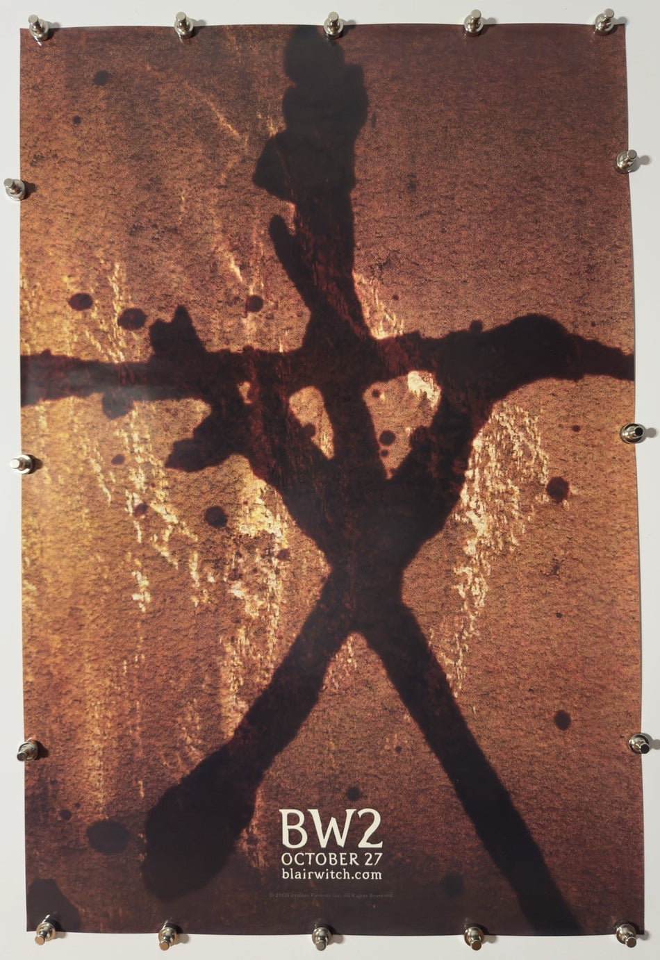 THE BLAIR WITCH PROJECT 1999 Original Movie Poster 27x40 SS Rolled Heather Donahue - Joe's Geek VLT