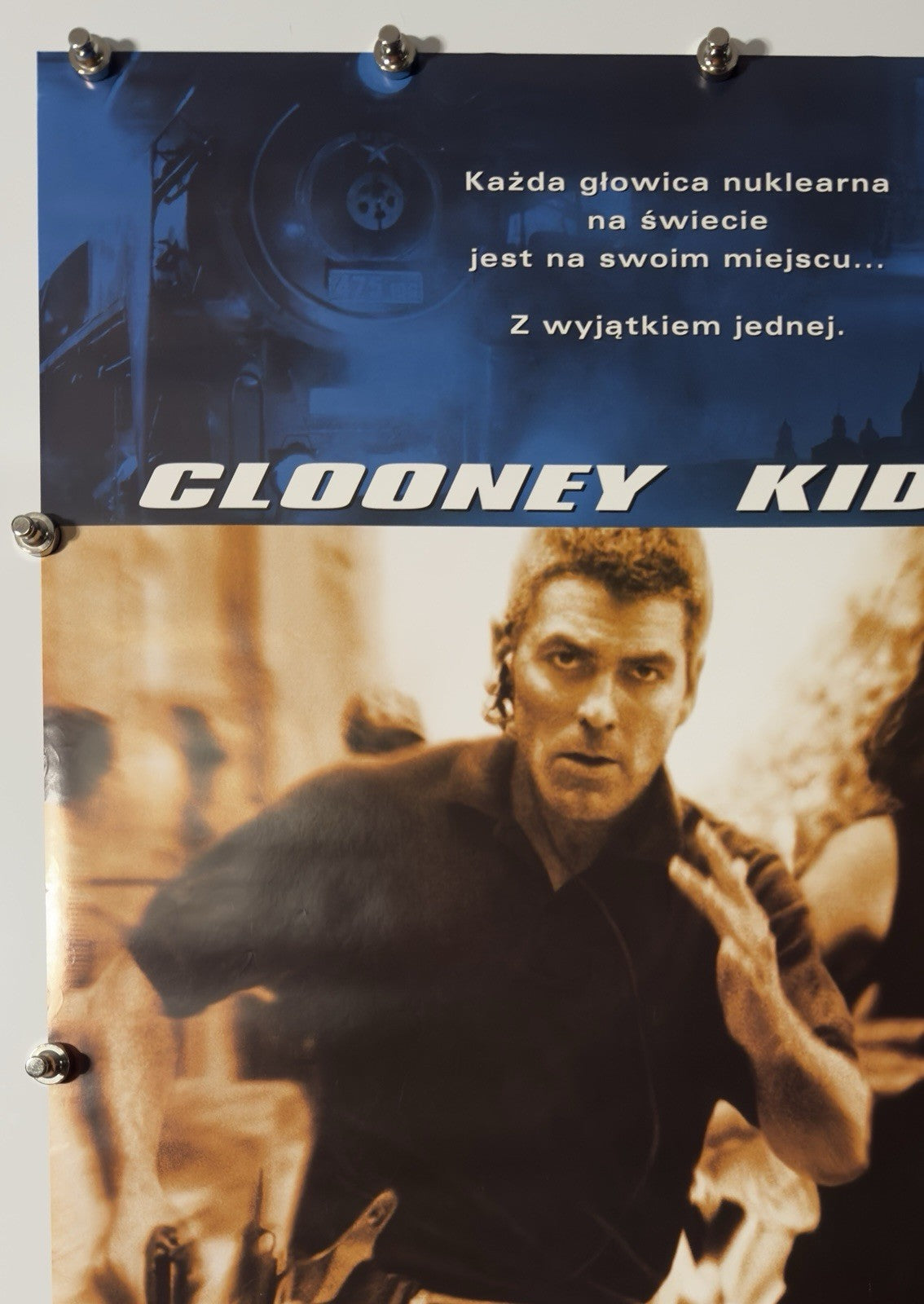 THE PEACEMAKER 1997 Original Movie Poster 27x40 SS Rolled George Clooney - Joe's Geek VLT