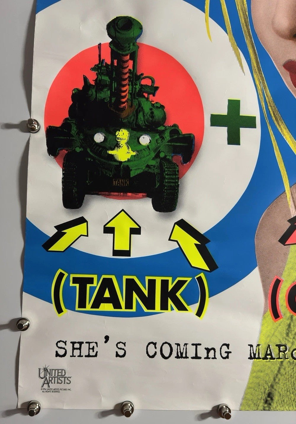 Tank Girl - Original Movie Poster - 1995 - Rolled DS