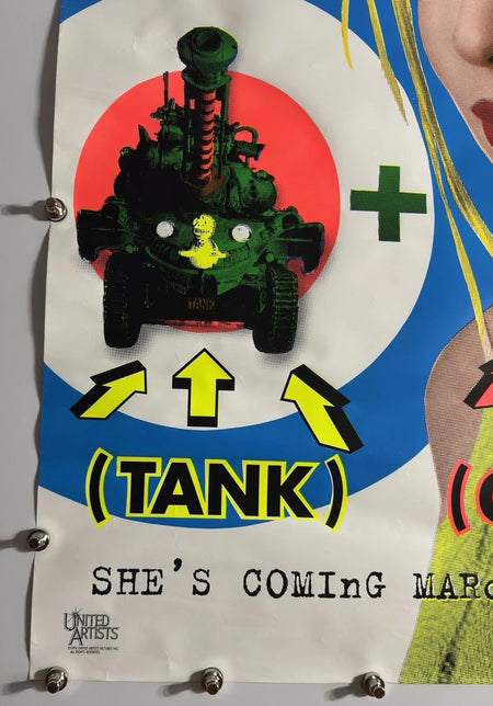 Tank Girl - Original Movie Poster - 1995 - Rolled DS