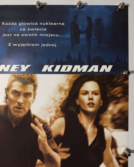 THE PEACEMAKER 1997 Original Movie Poster 27x40 SS Rolled George Clooney - Joe's Geek VLT