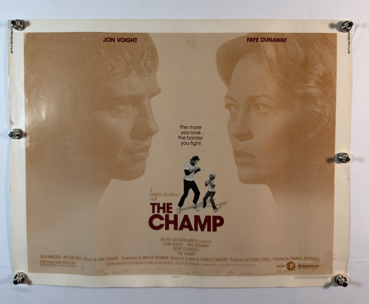 The Champ (1979) - Original Movie Poster - 28 x 22 - Rolled SS