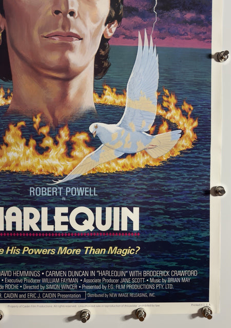 Harlequin - Original Movie Poster - 1980 - Rolled SS