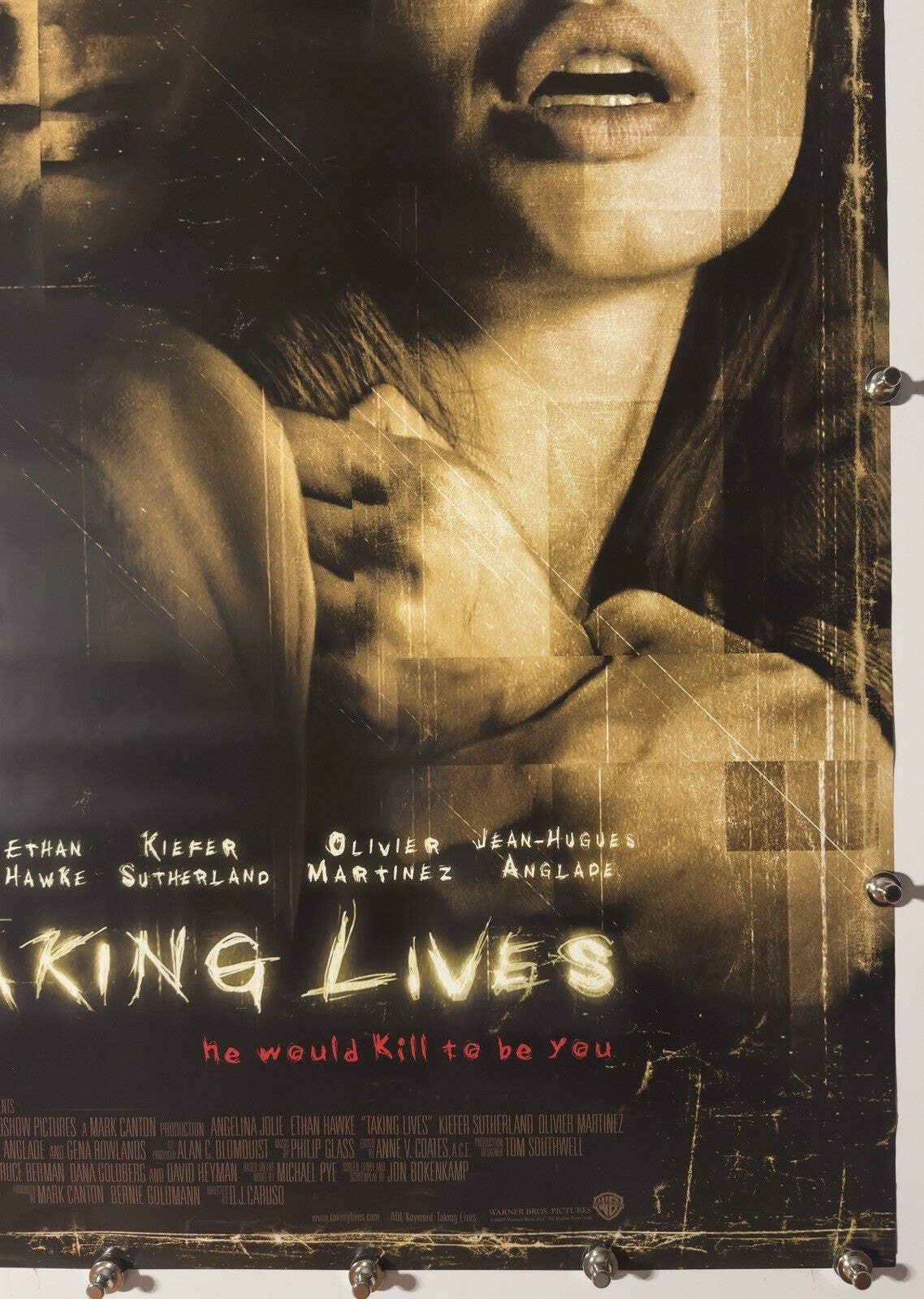 Taking Lives (B) - Original Movie Poster - 2004 - Rolled DS