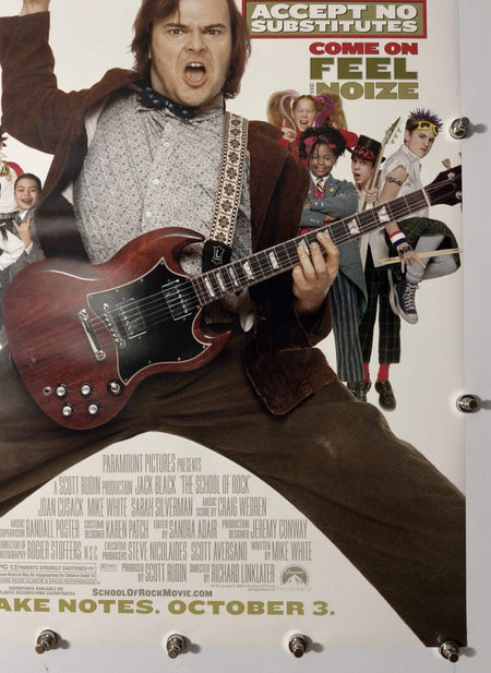 School of Rock - Original Movie Poster - 2003 - Rolled DS