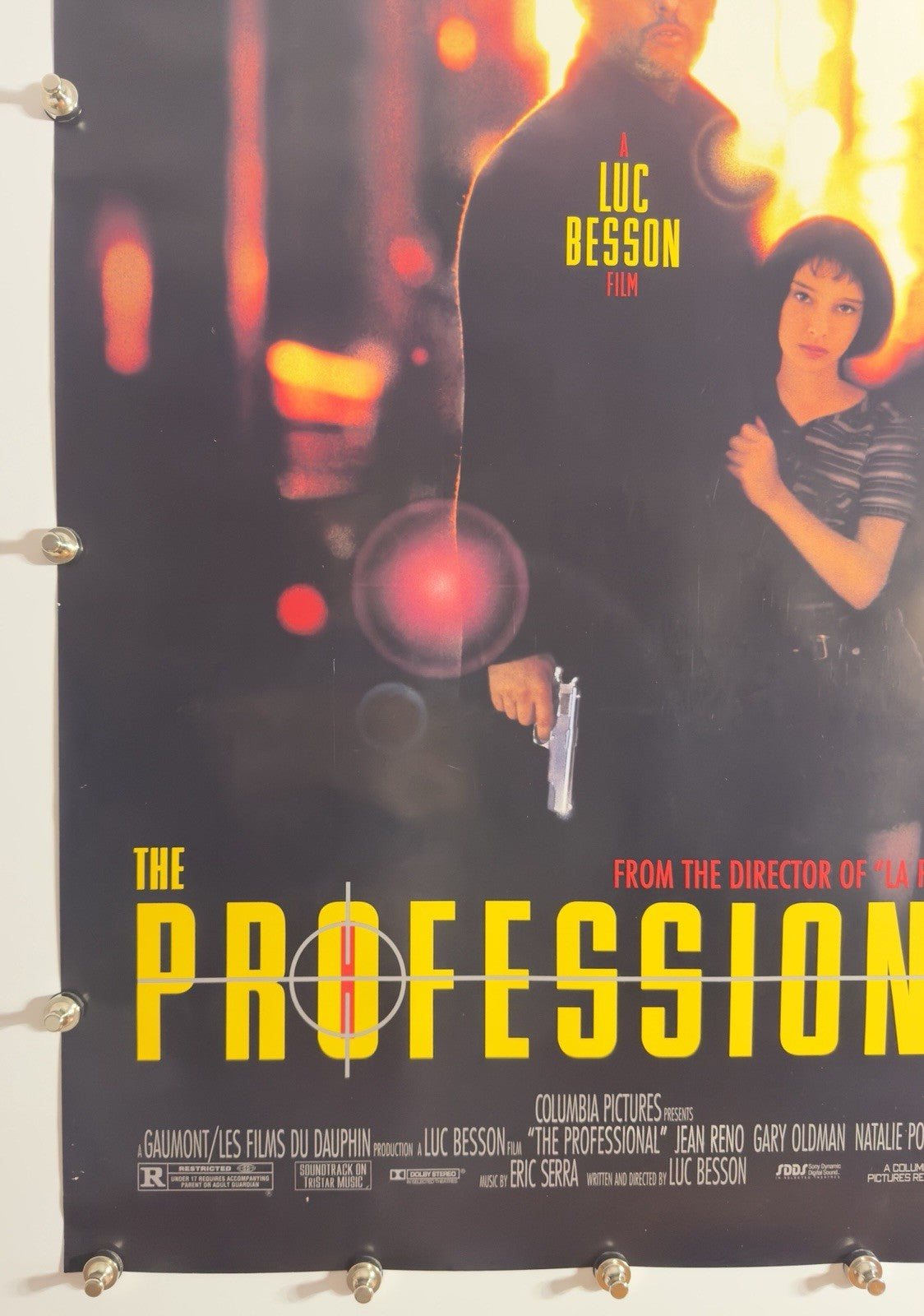 The Professional - Original Movie Poster - 1994 - Rolled DS