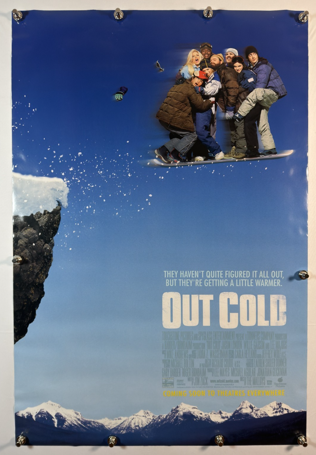 Out Cold (2001) - (B) - Original Movie Poster - 27 x 40 - Rolled DS