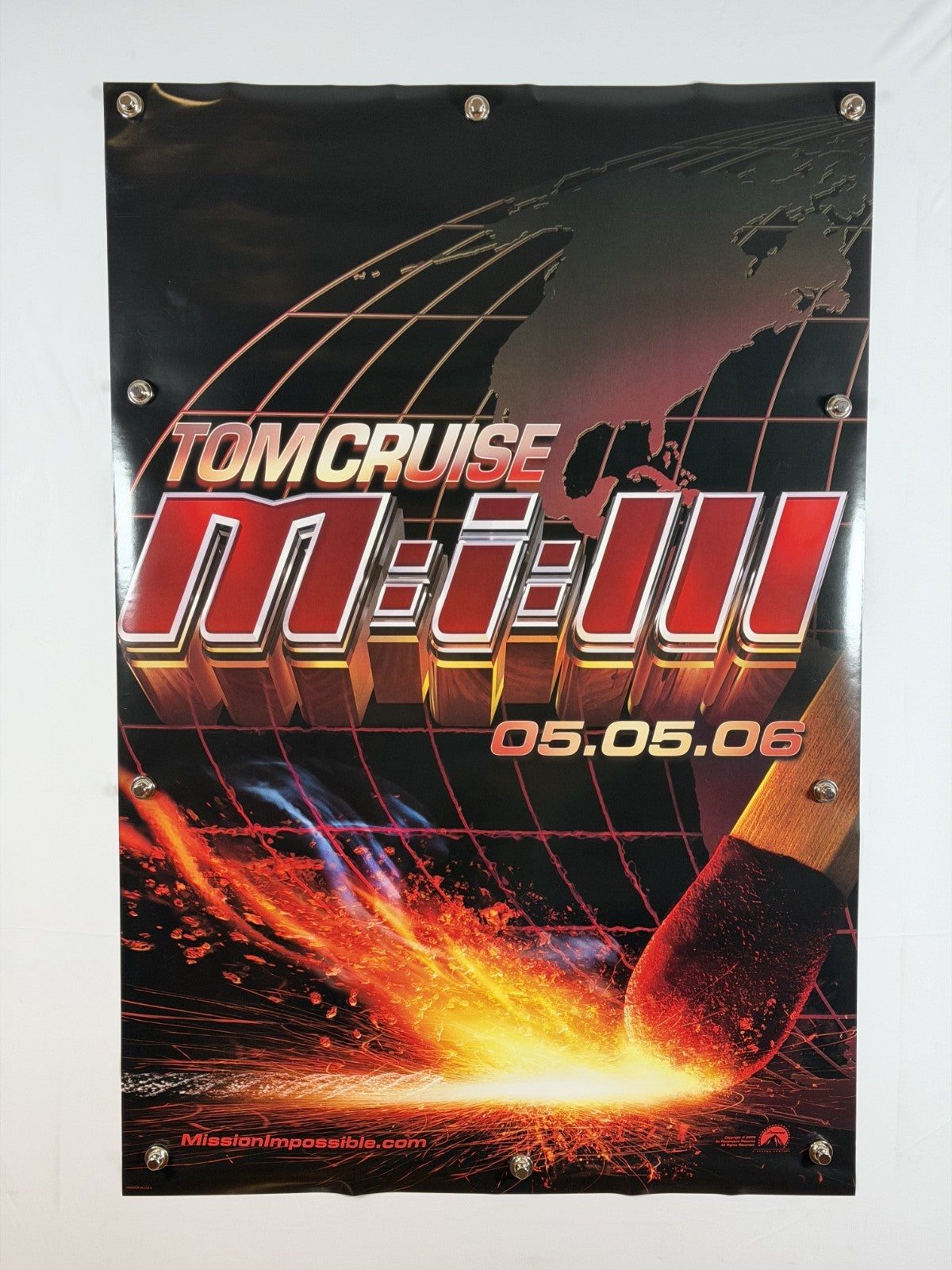 Mission Impossible III (2006) - (A) - Original Movie Poster - Rolled DS