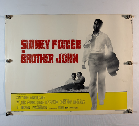 Brother John 1971 Original Movie Poster 22x28 SS Rolled Sidney Poitier - Joe's Geek VLT