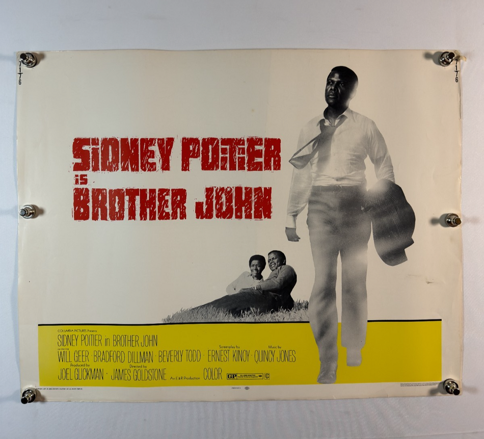 Brother John (1971) - Original Movie Poster - 28 x 22 - Rolled SS