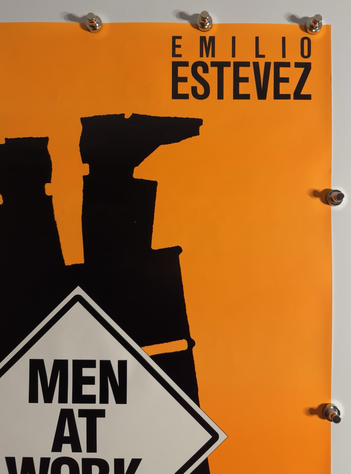 Men at Work -  Original Movie Poster - 1990 - Rolled SS