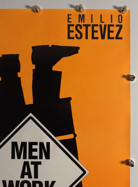 Men at Work -  Original Movie Poster - 1990 - Rolled SS