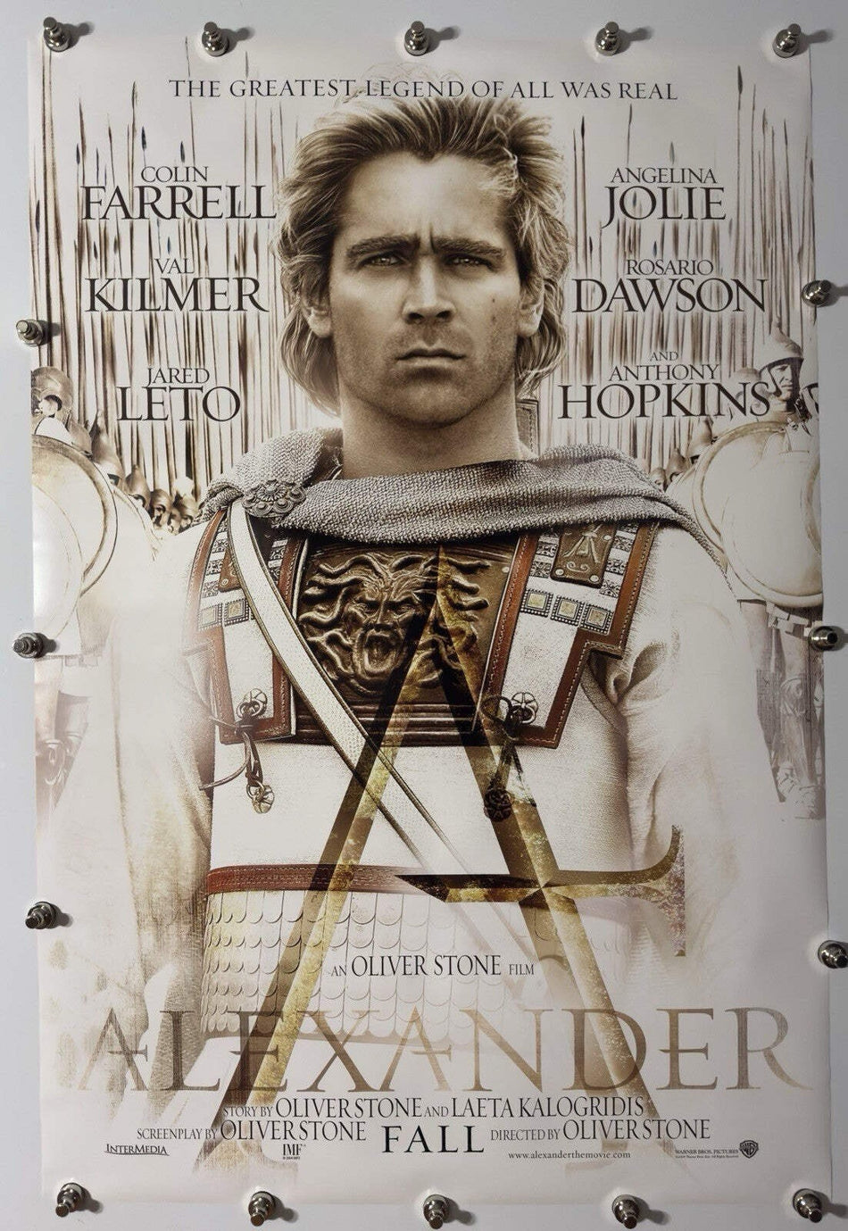Alexander - Original Movie Poster - 2004 -Rolled DS
