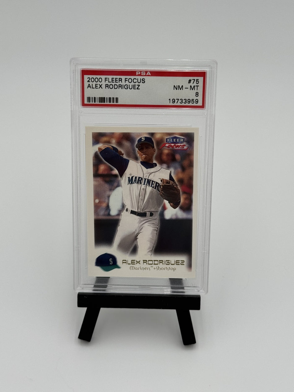 2000 Fleer Focus - Alex Rodriguez #75