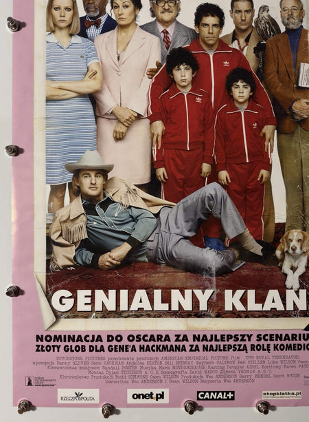 Royal Tenenbaums - Original Movie Poster - 2001 - Rolled SS