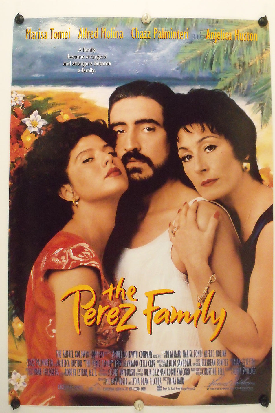 THE PEREZ FAMILY 1995 Original Movie Poster 27x41 SS Rolled Marisa Tomei
