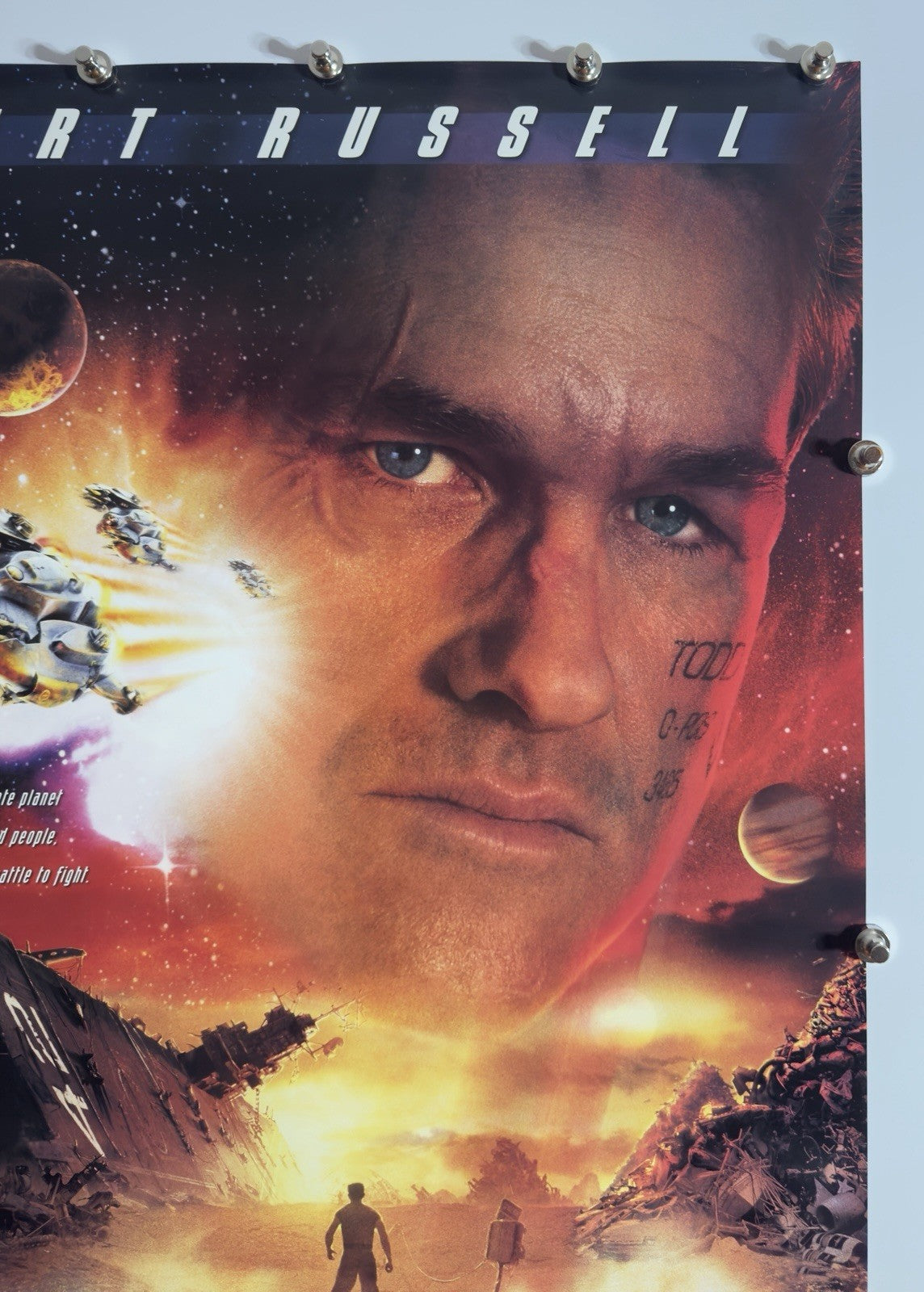 Soldier - Original Movie Poster - 1998 - Rolled DS 