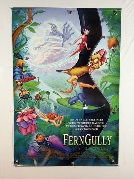FERNGULLY: THE LAST RAINFOREST 1992 Original Movie Poster 27x40 DS Rolled Robin Williams - Joe's Geek VLT
