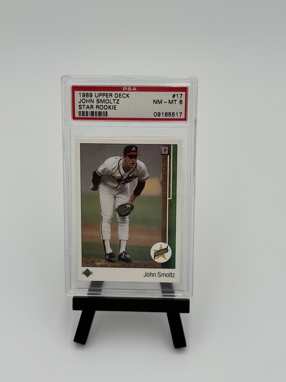 1989 Upper Deck - Star Rookie John Smoltz #17 (RC)
