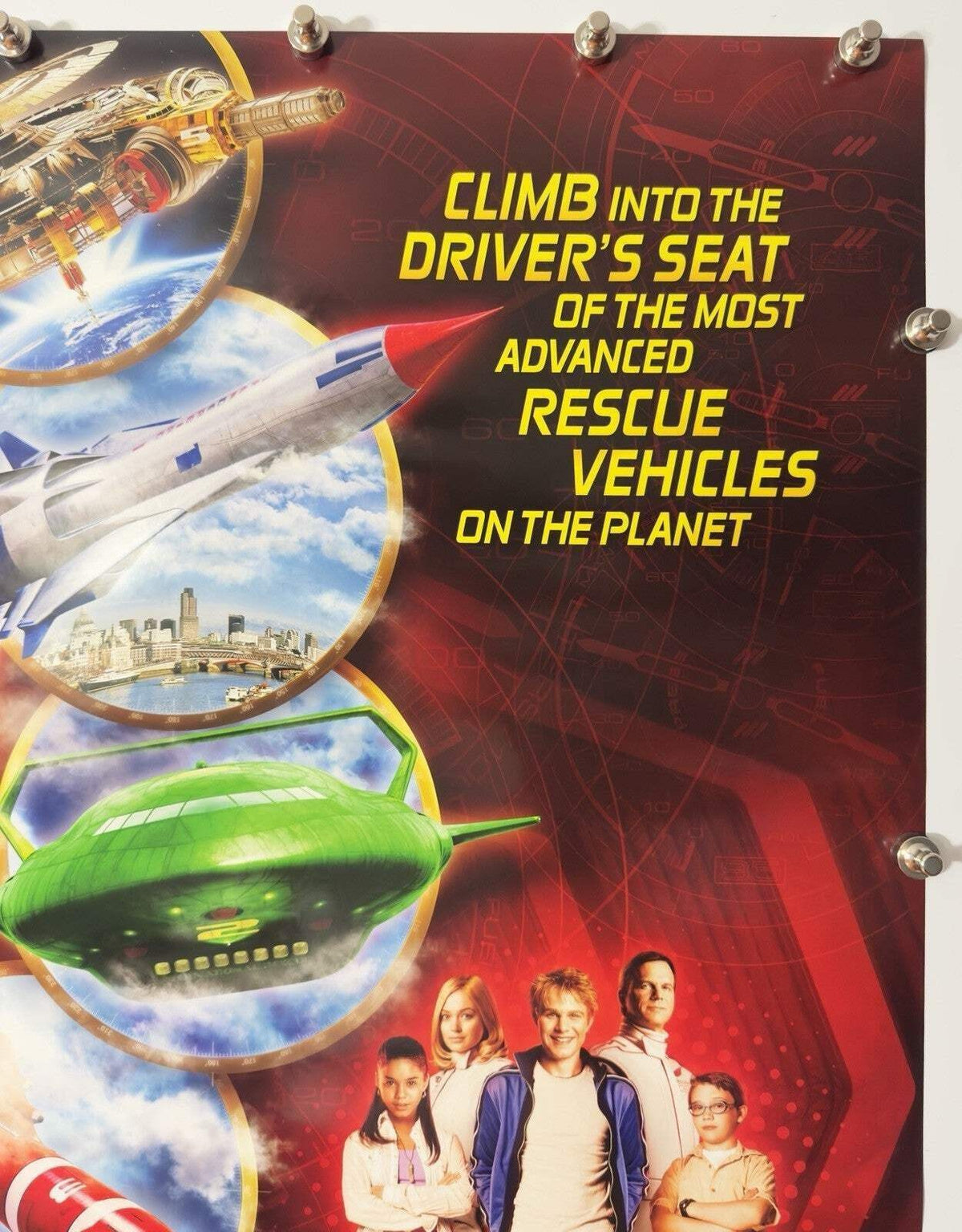 Thunderbirds - Original Movie Poster - 2004 - Rolled DS