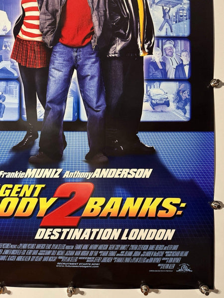 Agent Cody Banks 2: Destination London - Original Movie Poster - Rolled DS