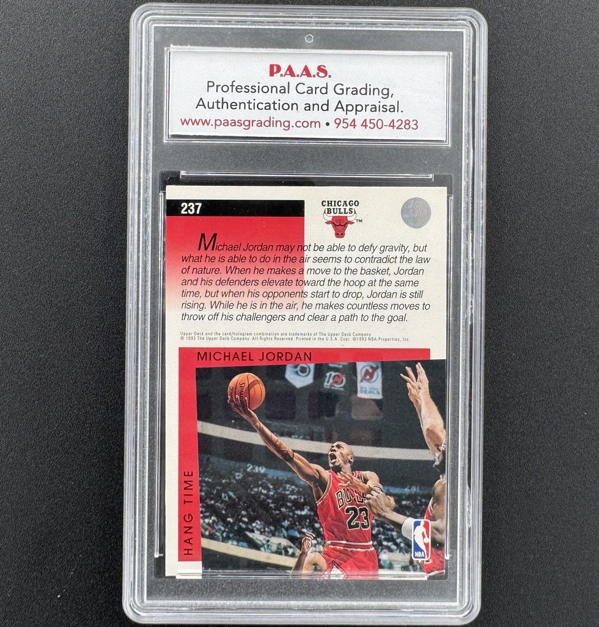 1993-94 Upper Deck - NBA Signature Moves Michael Jordan #237