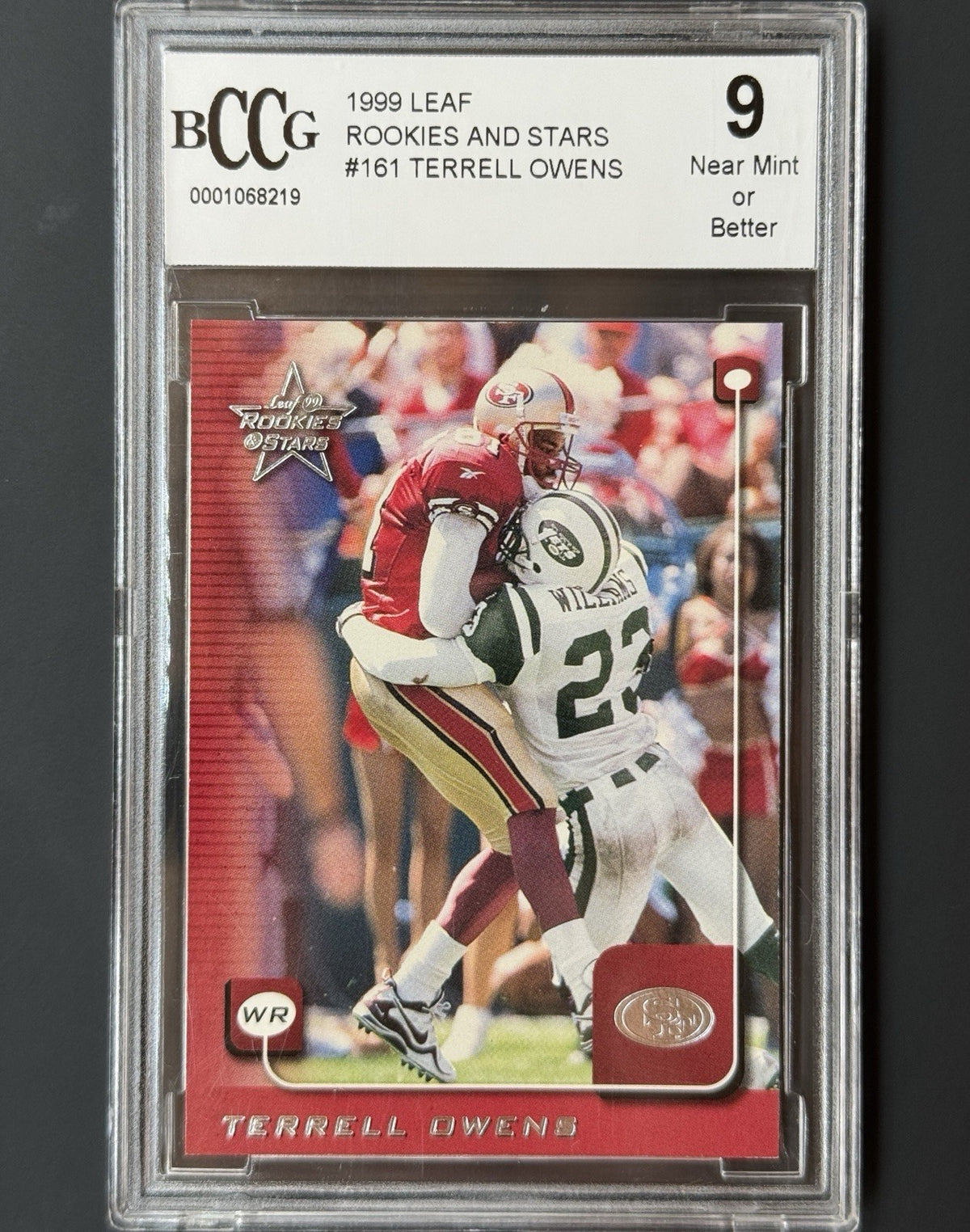 1999 Leaf Rookies & Stars - Terrell Owens #161